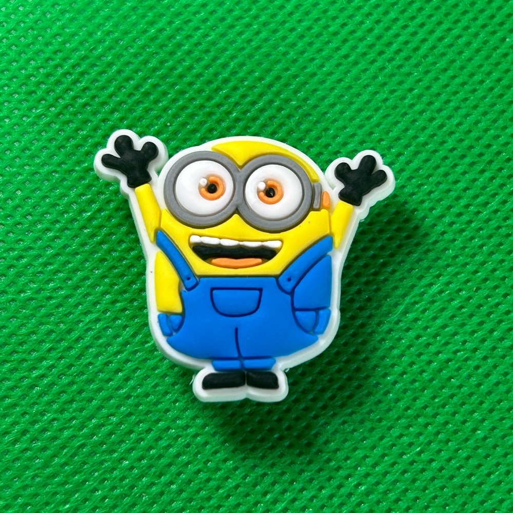 🌼 (5/$10 or 10/$15) NEW “Minion” Fun Croc Shoe Charm Collection